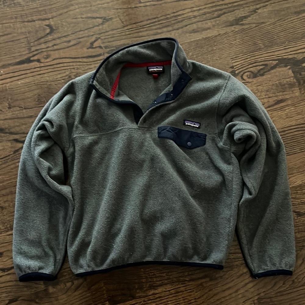 Vintage Patagonia Synchilla Snap Pullover Fleece Jacket